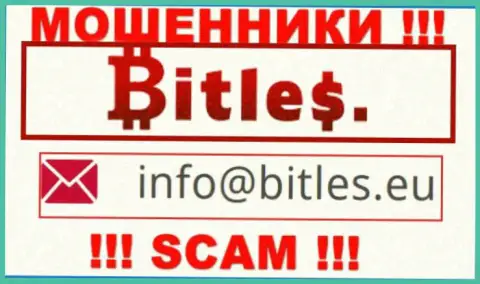 Не нужно писать на электронную почту, приведенную на интернет-ресурсе обманщиков Bitles, это весьма рискованно