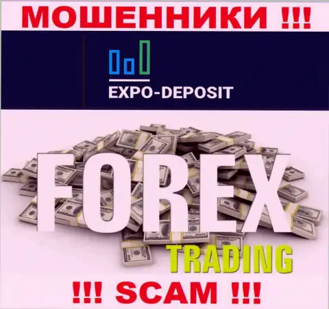 FOREX - это направление деятельности жульнической организации Expo Depo