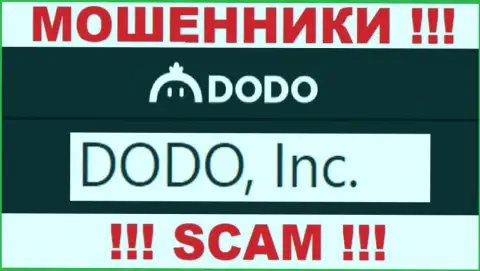 Додо Ех - интернет-аферисты, а руководит ими DODO, Inc