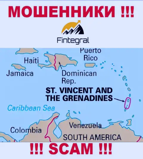 St. Vincent and the Grenadines - именно здесь зарегистрирована жульническая организация ФинтегралВорлд