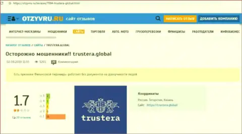 В Trustera Global обманывают - свидетельства неправомерных манипуляций (обзор компании)