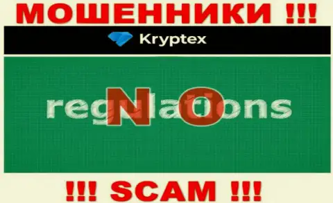 Компания Kryptex действует без регулятора - обычные интернет-мошенники
