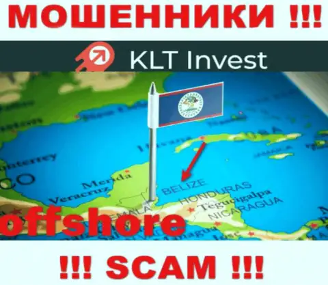 KLTInvest Com безнаказанно надувают, т.к. пустили корни на территории - Belize