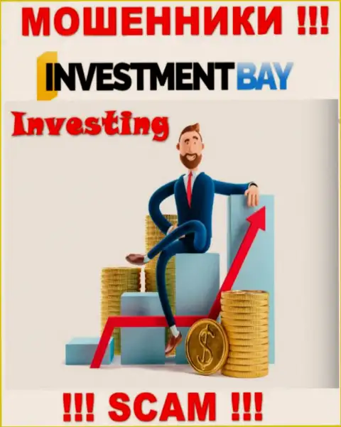 Не стоит верить, что сфера деятельности Investment Bay - Investing легальна - это лохотрон