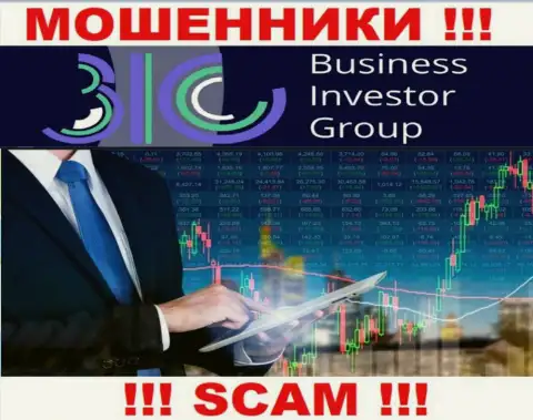 Будьте очень внимательны !!! Business Investor Group МОШЕННИКИ !!! Их тип деятельности - Брокер