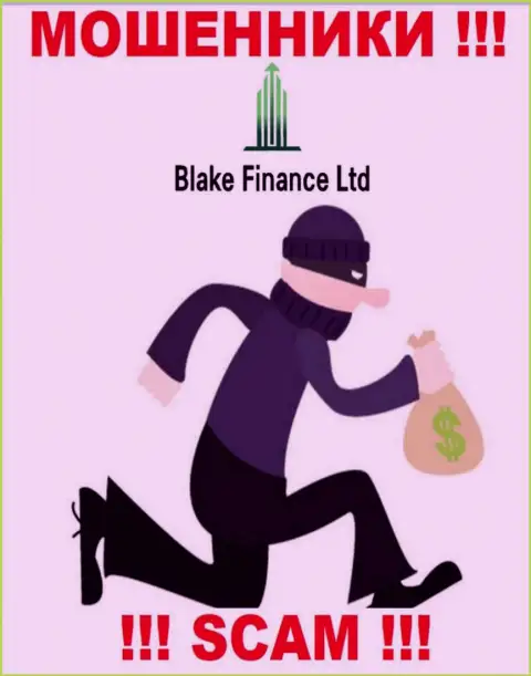 Финансовые средства с дилинговой организацией Blake Finance Вы не приумножите - это ловушка, в которую вас хотят поймать