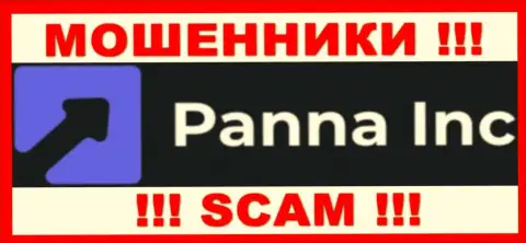 Логотип МОШЕННИКА PannaInc Com