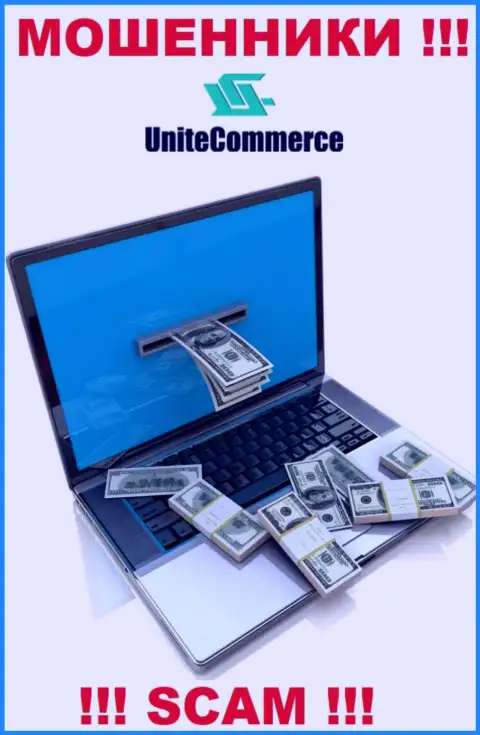 Погашение налоговых сборов на Вашу прибыль - это очередная уловка internet мошенников Unite Commerce